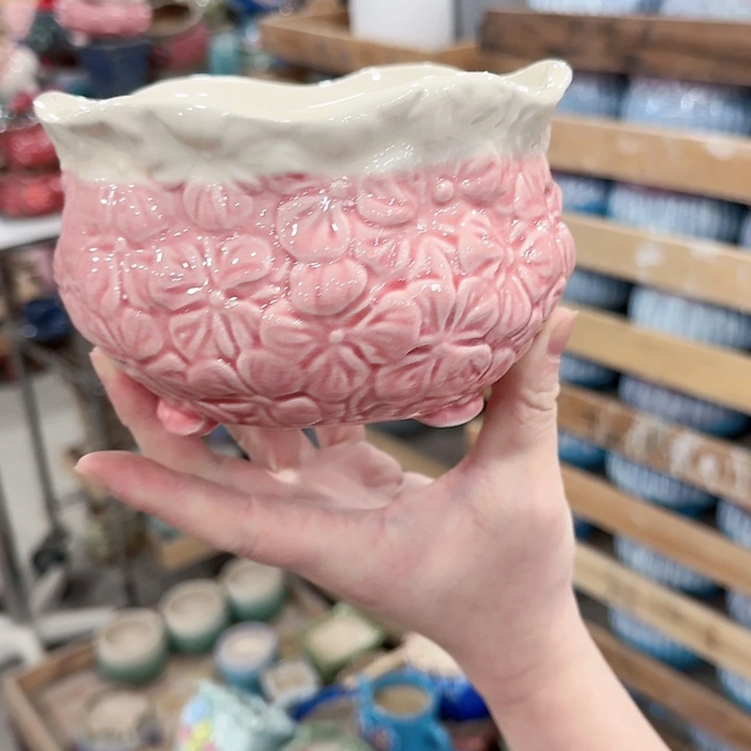 【闪购商品】陶瓷福利品，花盆凑单满10元发货！