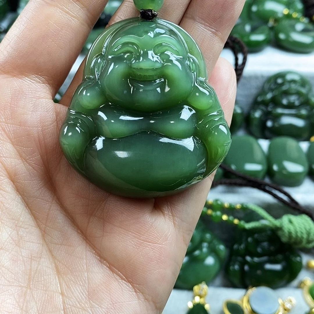 和田玉（碧玉）未镶嵌颈饰