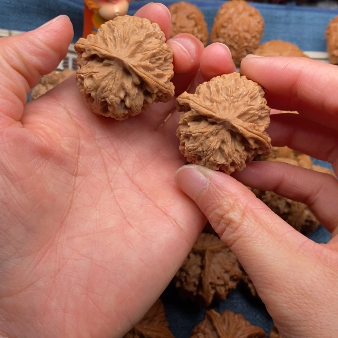 文玩核桃把件40全品球苹果