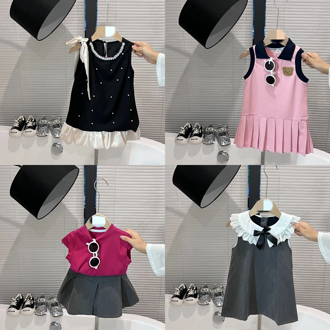 【601-699】秋夏款清仓女童韩版套装洋气连衣裙jk套装