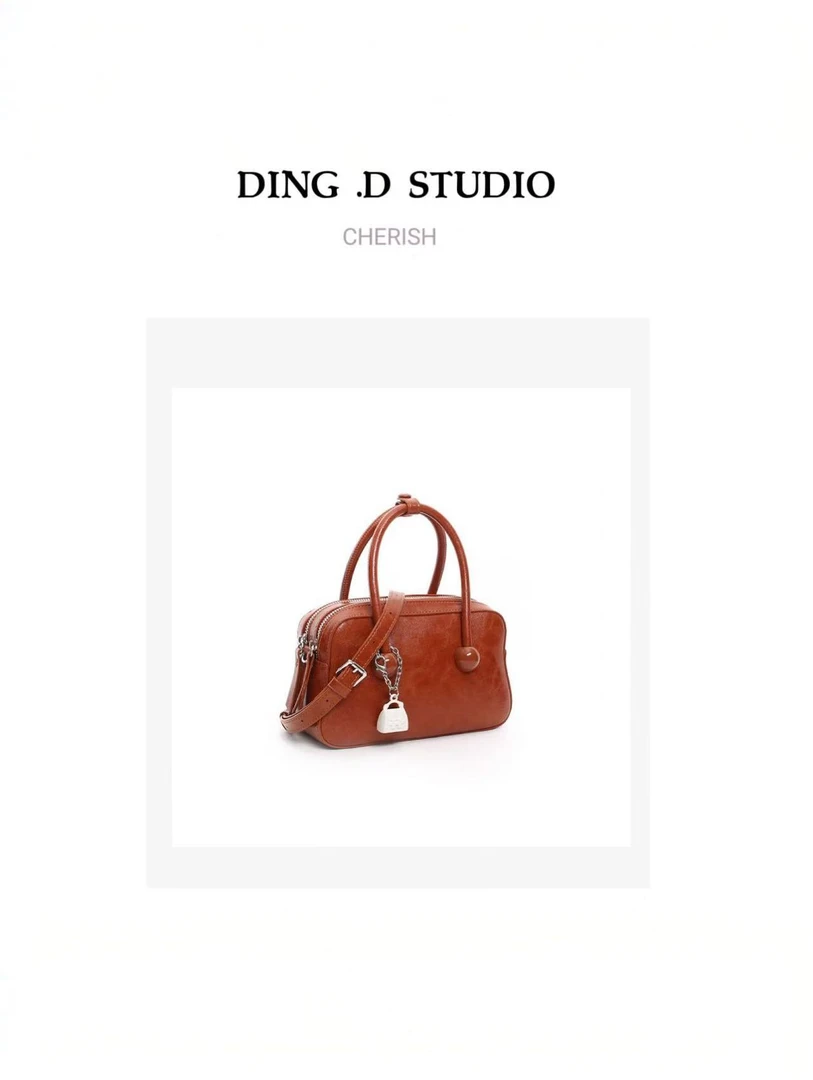 【下午茶】DING.D新品百搭简约单肩休闲时尚气质ins女包23053