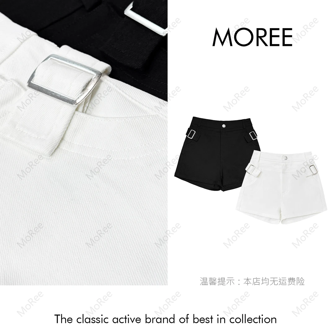 【MoRee】L`amour小众工装短款热裤 -F8301