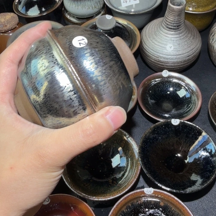 麻***哥茶盏精品柴烧自烧自卖12