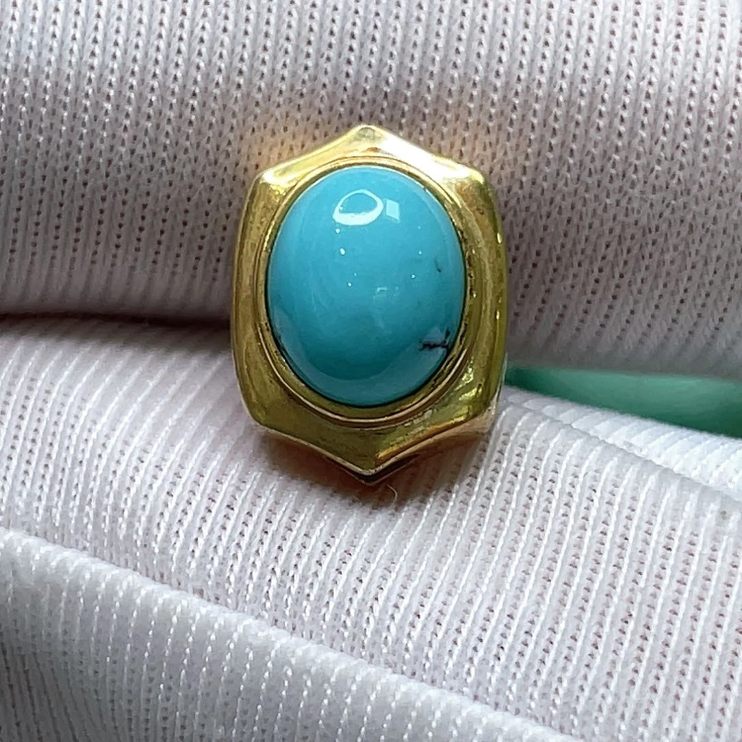 绿松石未镶嵌挂件