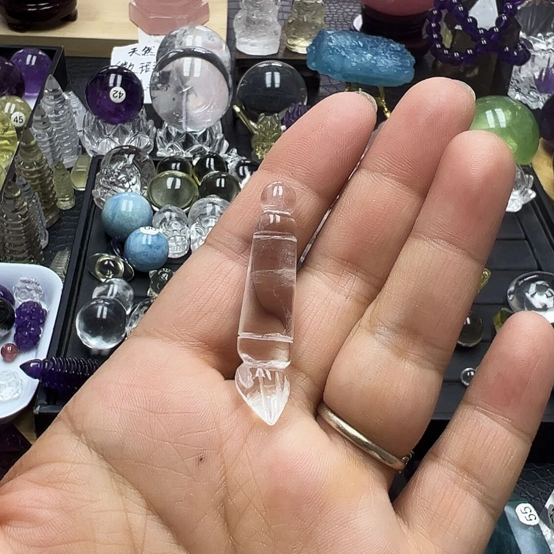 水晶摆件未镶嵌绿水晶