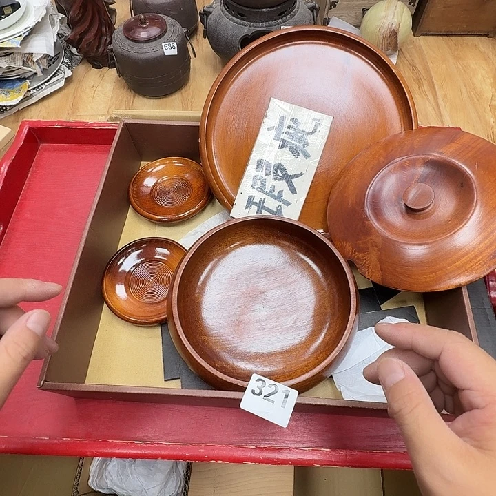 瓷片工艺品摆件瓷器摆件正能量