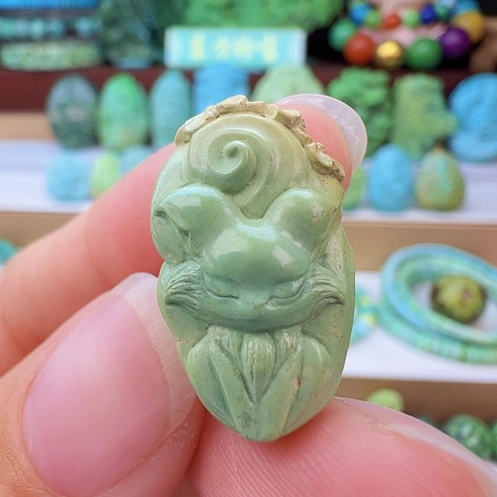 未镶嵌绿松石项链