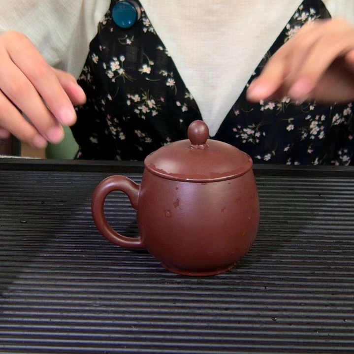 茶杯紫砂高货放漏