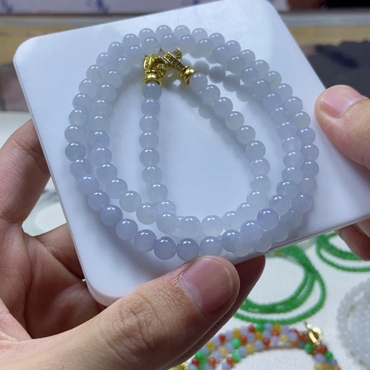 定制翡翠未镶嵌缅甸翡翠A货卡6.3
