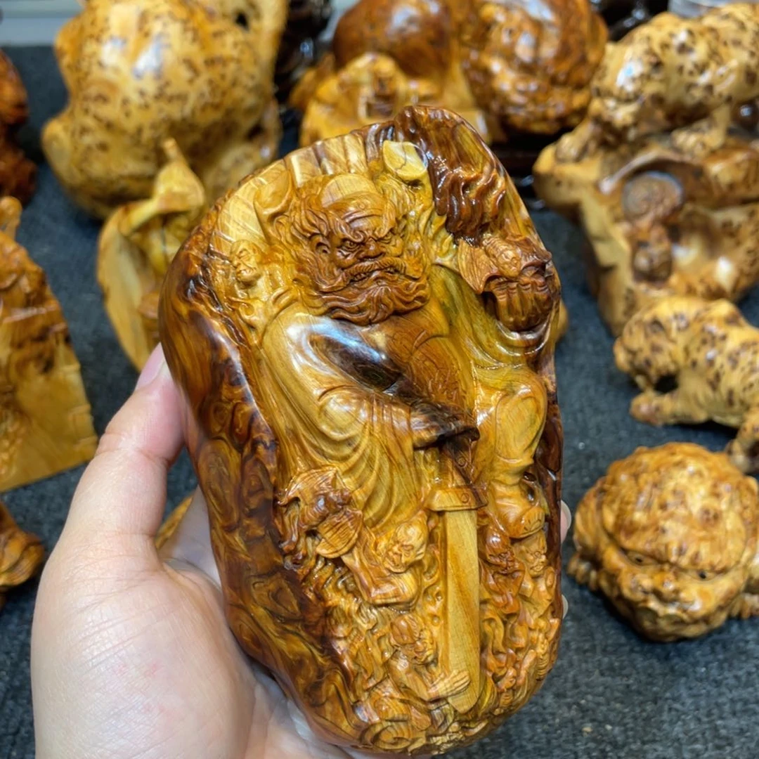 柏木（崖柏）太行精品陈化黑金天眼钟馗