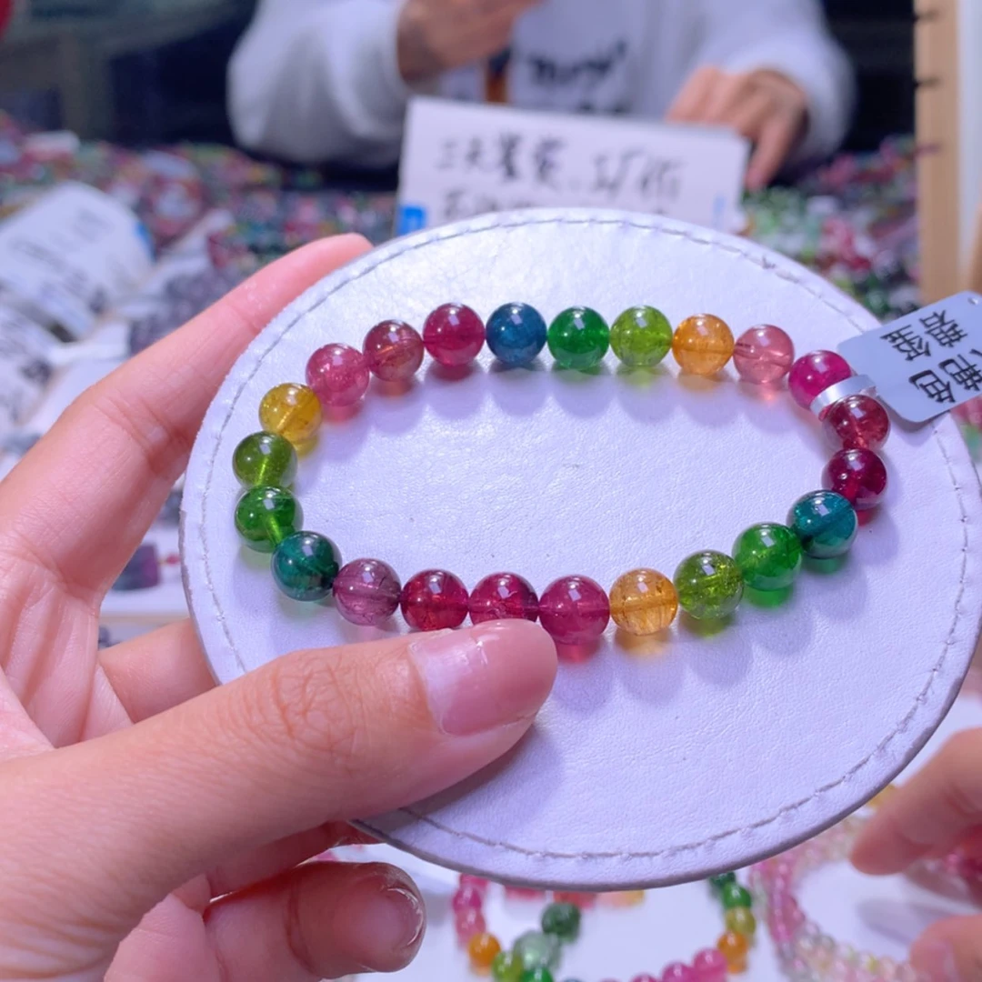 【闪购商品】未镶嵌手串碧玺8.4mm左右