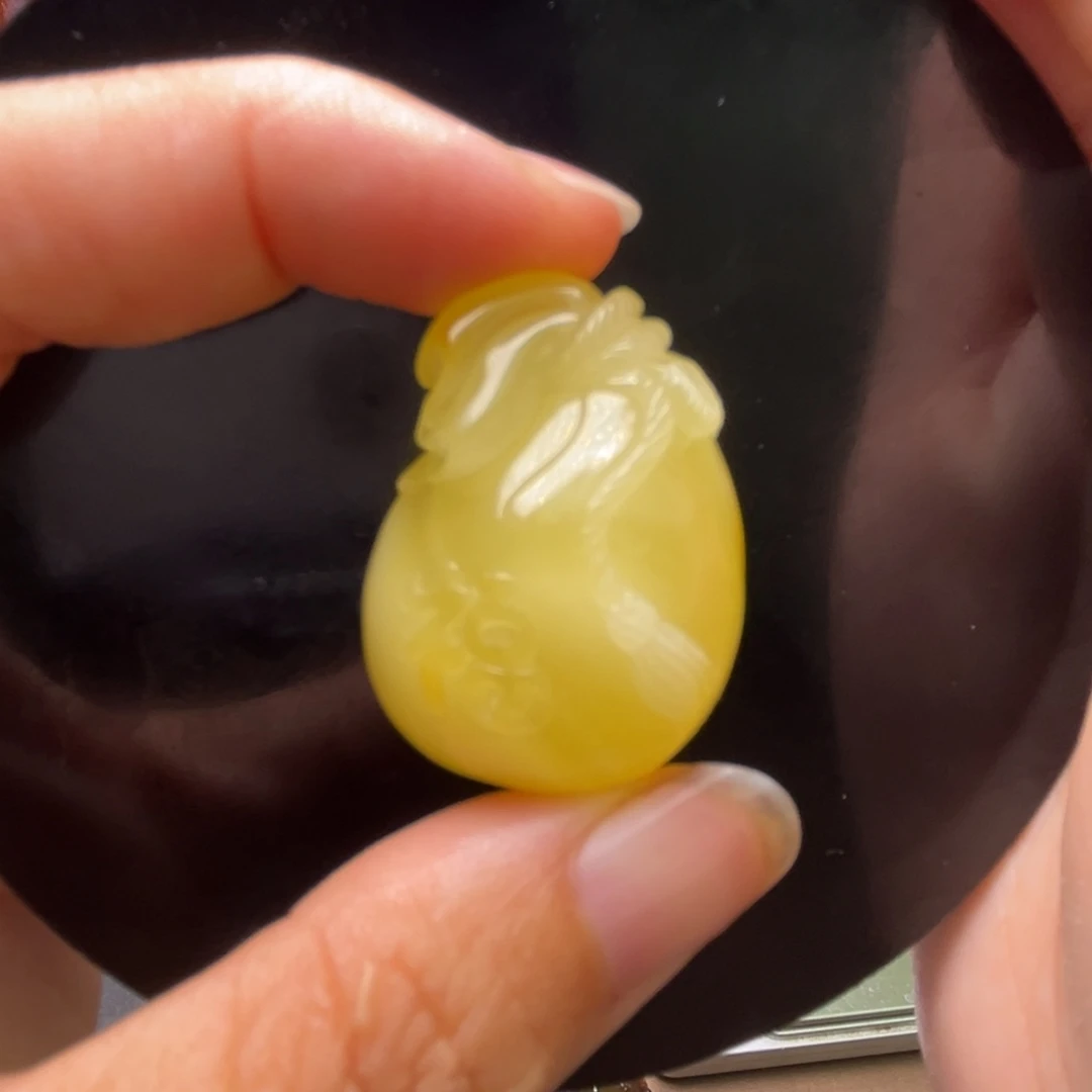 独***身定制琥珀未镶嵌雕刻工费