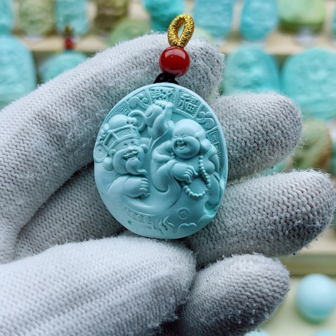 绿松石未镶嵌珠宝奇石