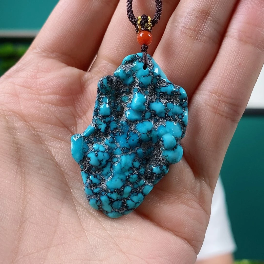 未镶嵌绿松石珠宝奇石