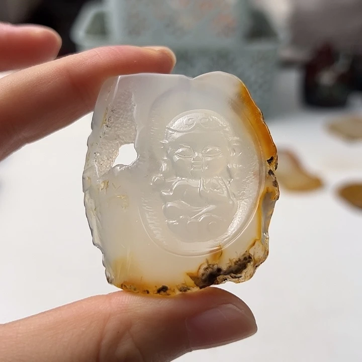 未镶嵌颈饰玛瑙/玉髓