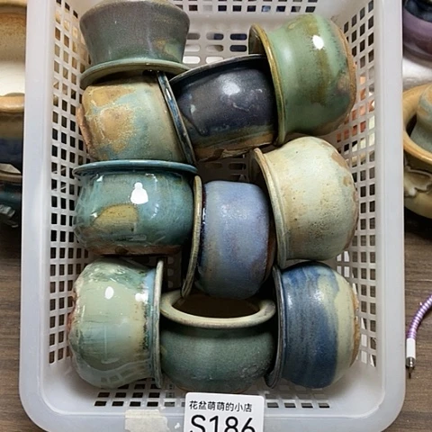 紫砂花盆186微瑕品口径45厘米左右