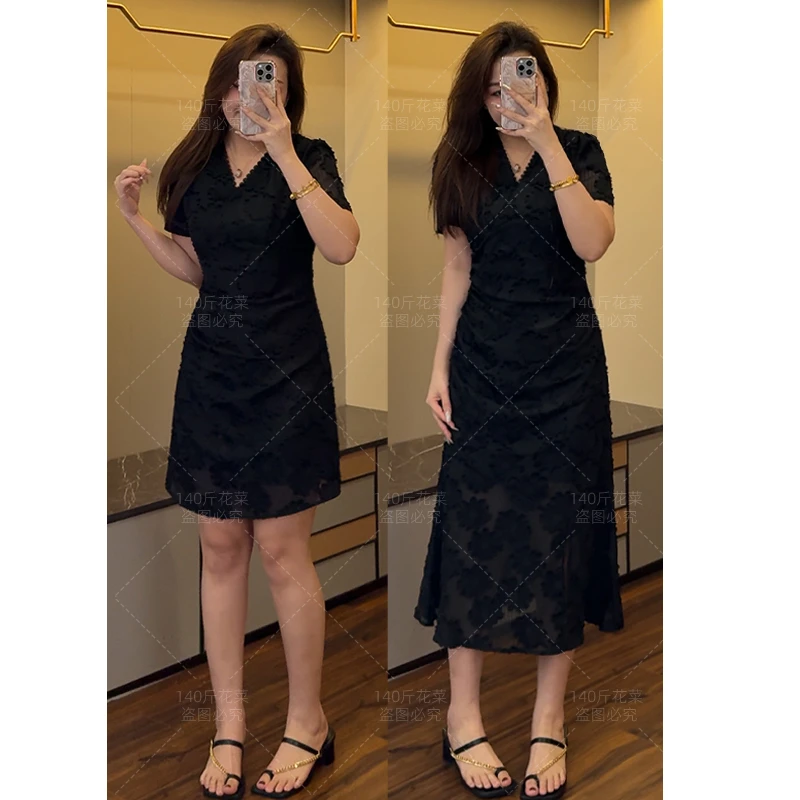 大惠子-魅力曲线夏季新款设计感法式小众裙子