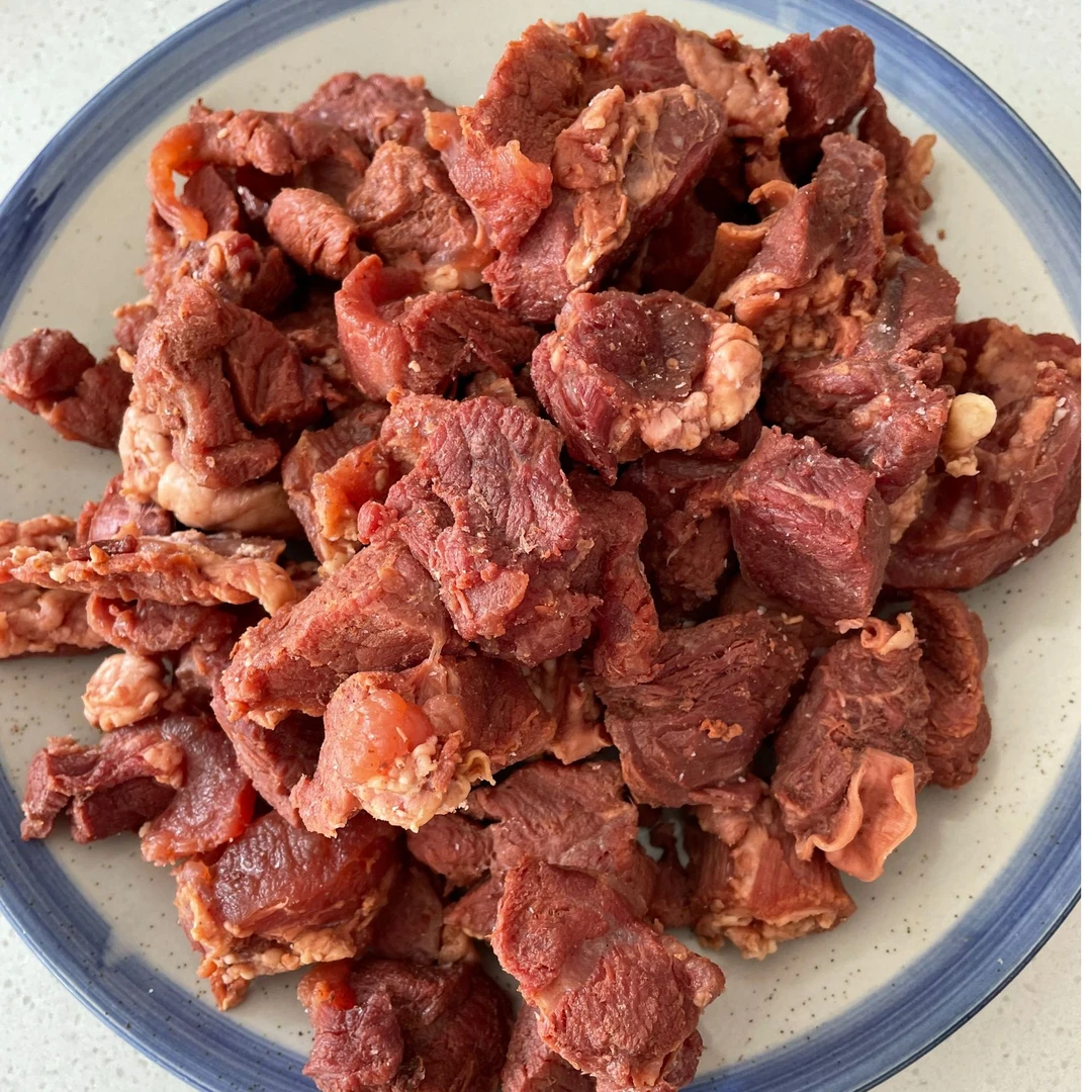 西军清真碎牛肉经济实惠好吃不贵