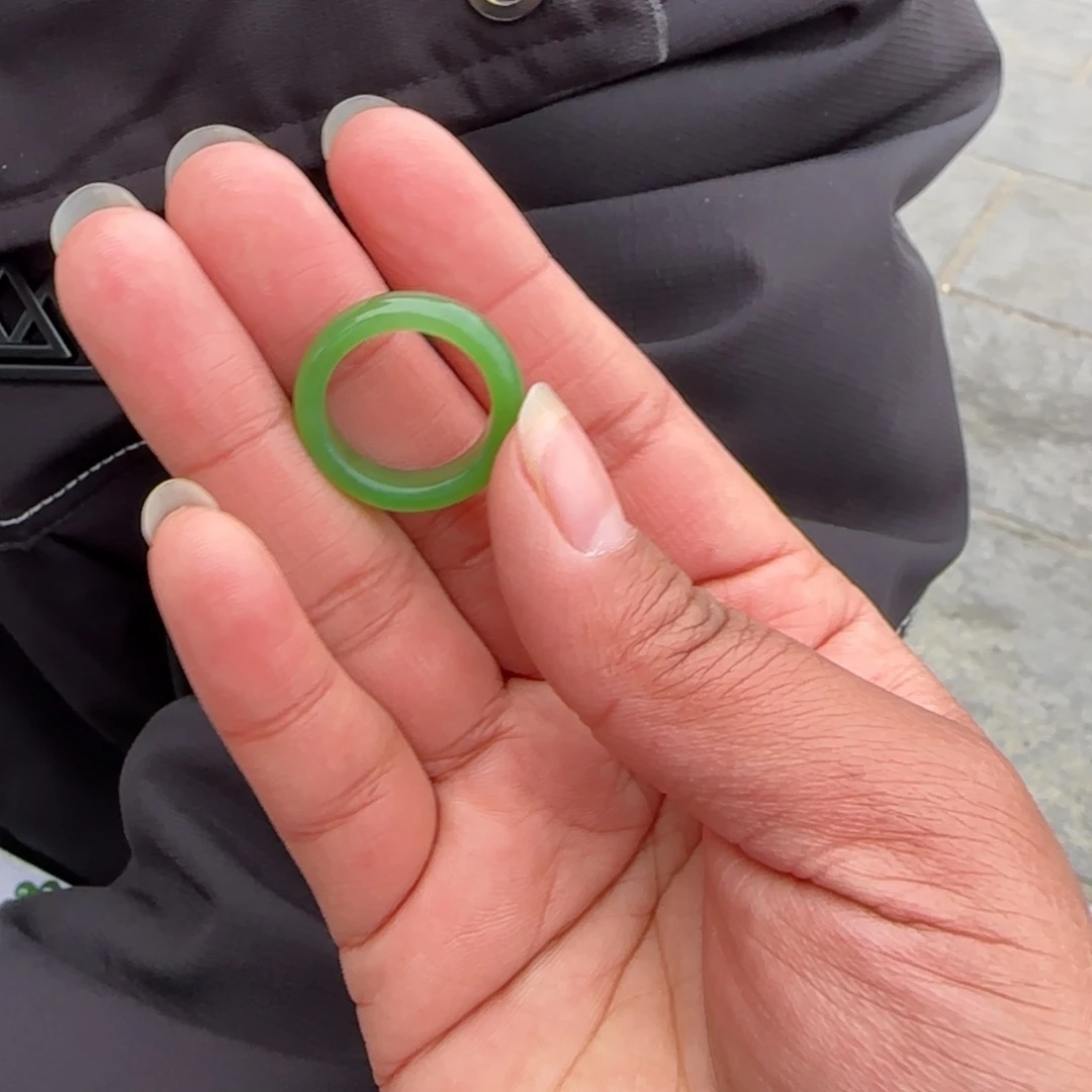 和田玉戒指未镶嵌16到19