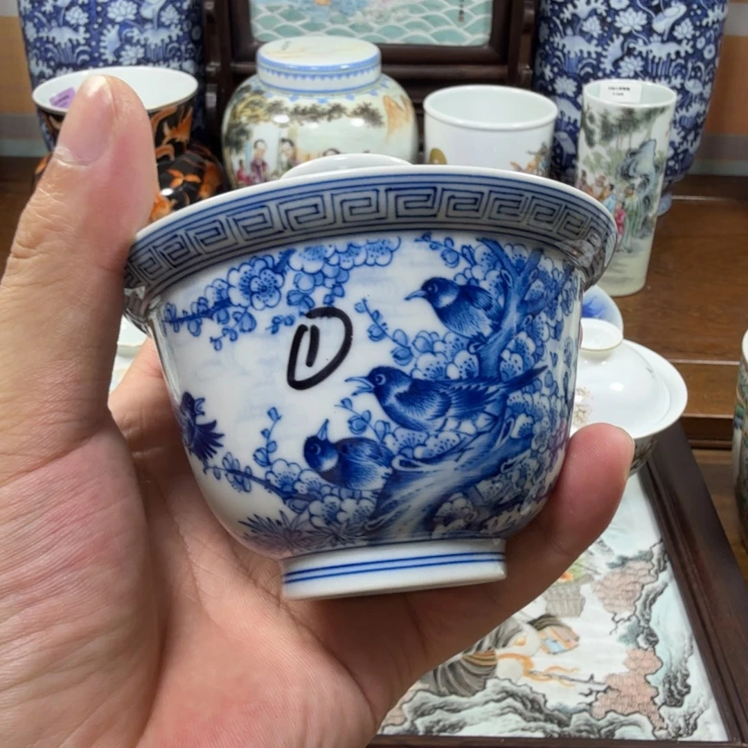 田***爷全手工全手绘陶瓷