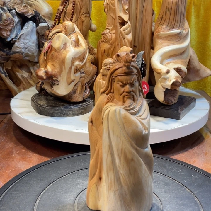 柏木（崖柏）崖柏  关公