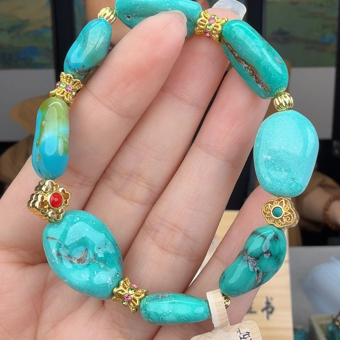 绿松石未镶嵌珠宝奇石