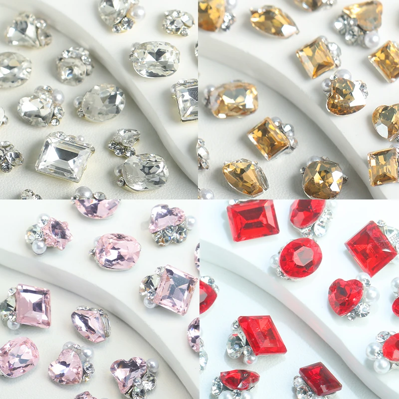 瑶瑶美甲钻饰品成品堆堆钻混款精工高品质美甲钻最强省钱风妆造