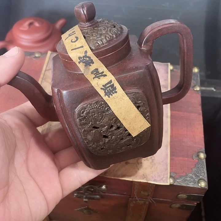 紫砂茶壶紫砂壶大家都知道喜欢紫砂