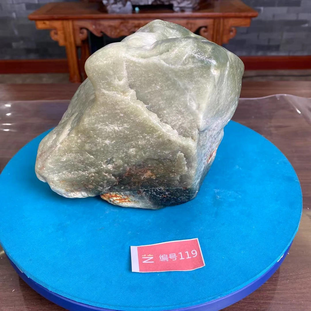 现货新疆玉料原石发一件编号119