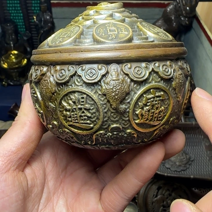 铜器把玩摆件链接