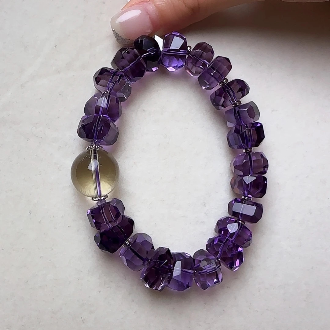 水晶手链未镶嵌大气上档次