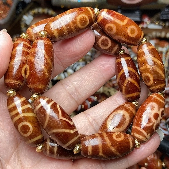 玛瑙/玉髓未镶嵌手链发一条