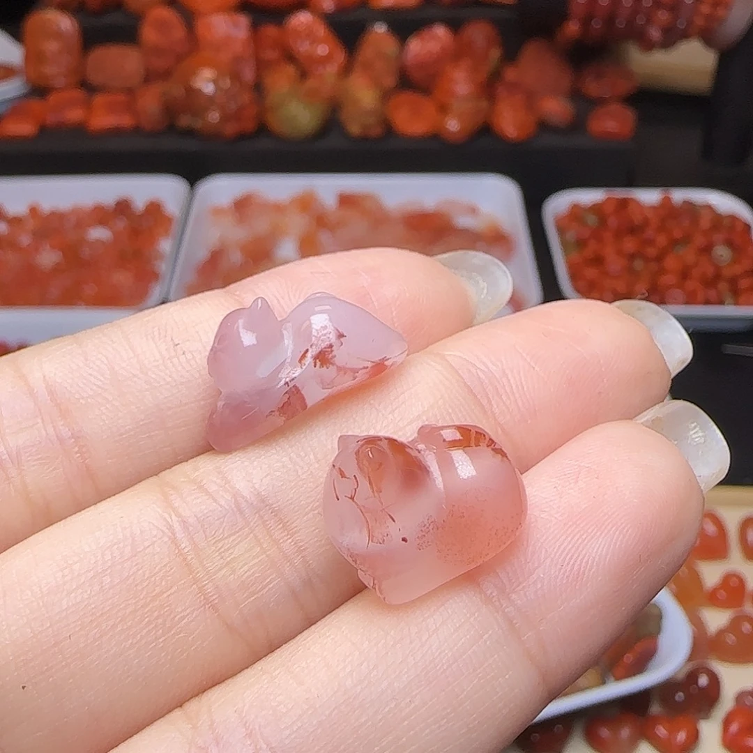 南红玛瑙未镶嵌吊坠(不含链)