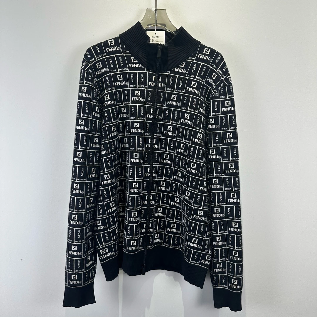 99新 FENDI/芬迪 芬迪双F针织外套/50码/99新