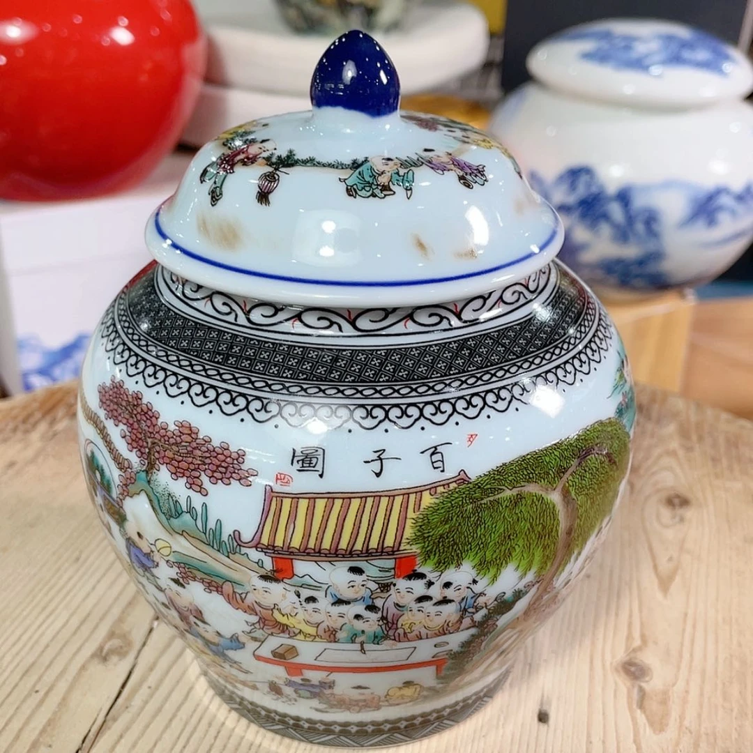 【闪购商品】罐陶瓷茶叶罐密封罐