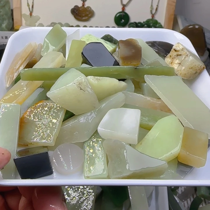 未镶嵌和田玉珠宝半成品