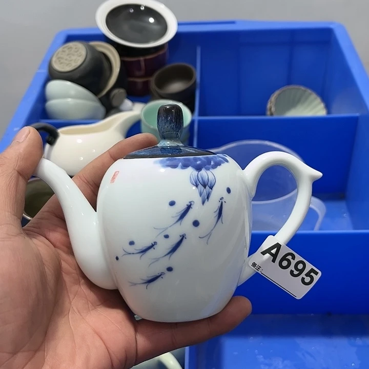 茶具默认微瑕瓷器、茶具、壶、摆件，介意勿拍