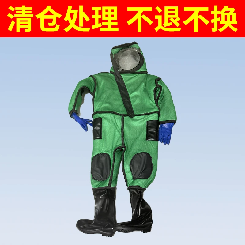 加厚透气连体防蜂服全套胡蜂马蜂养殖专用防护服装