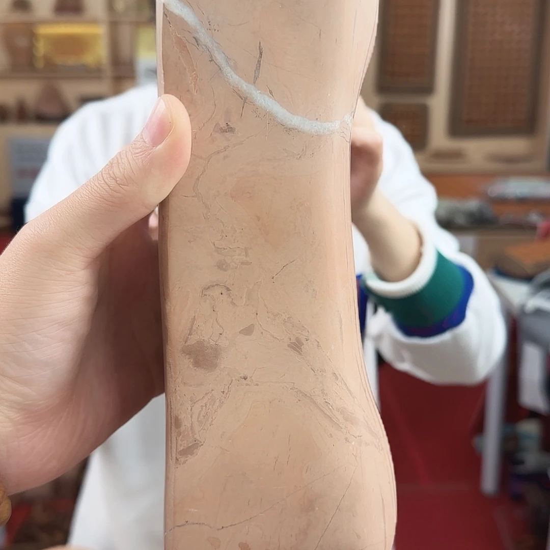 泗水砭石直播间炸福利一体成型原石枕（一号款式）