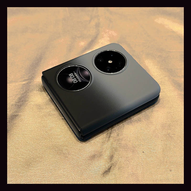 适用华为Pocket2手机壳新款肤感渐变p50Pocket宝盒手机壳新款