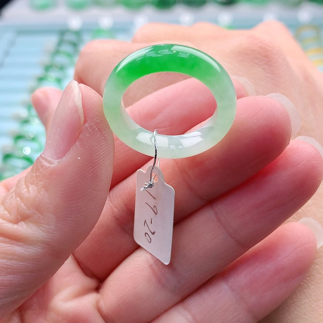 未镶嵌戒指翡翠A货缅甸翡翠