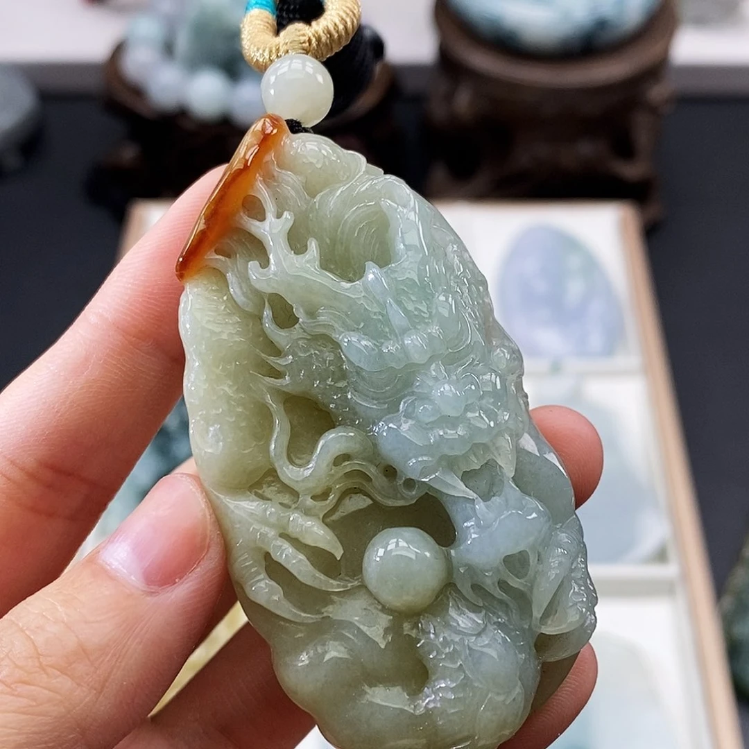 翡翠未镶嵌颈饰缅甸翡翠a货