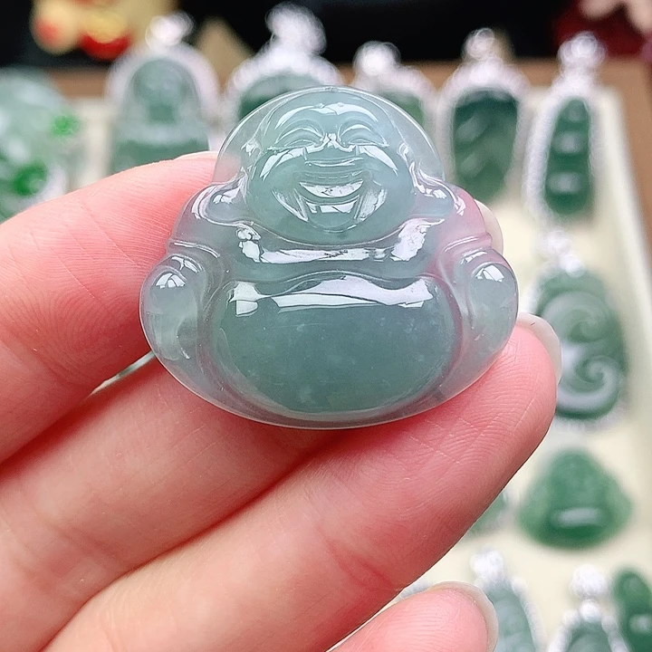 颈饰未镶嵌翡翠吊坠
