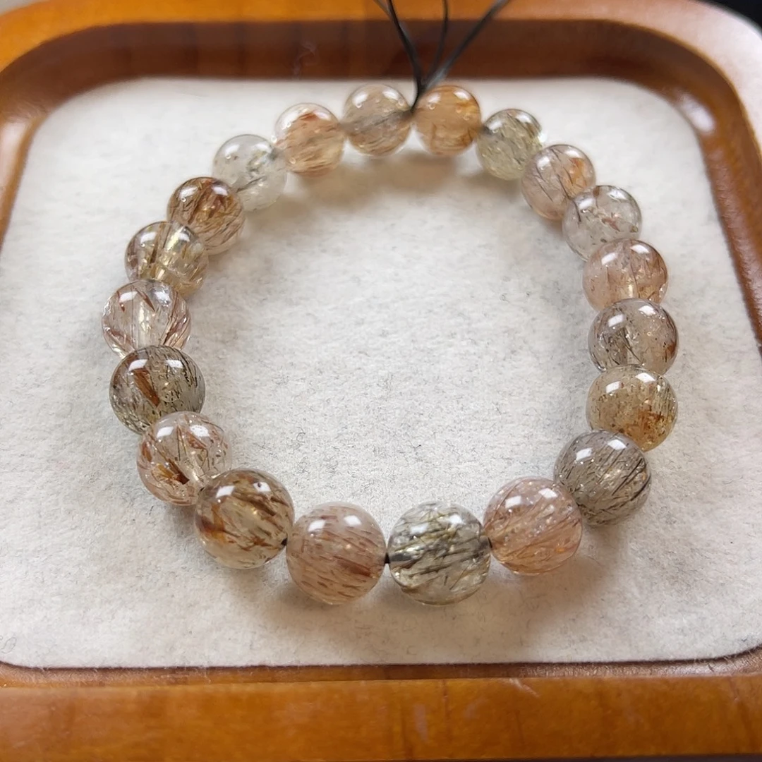 未镶嵌手串水晶福利黑金超七 10m