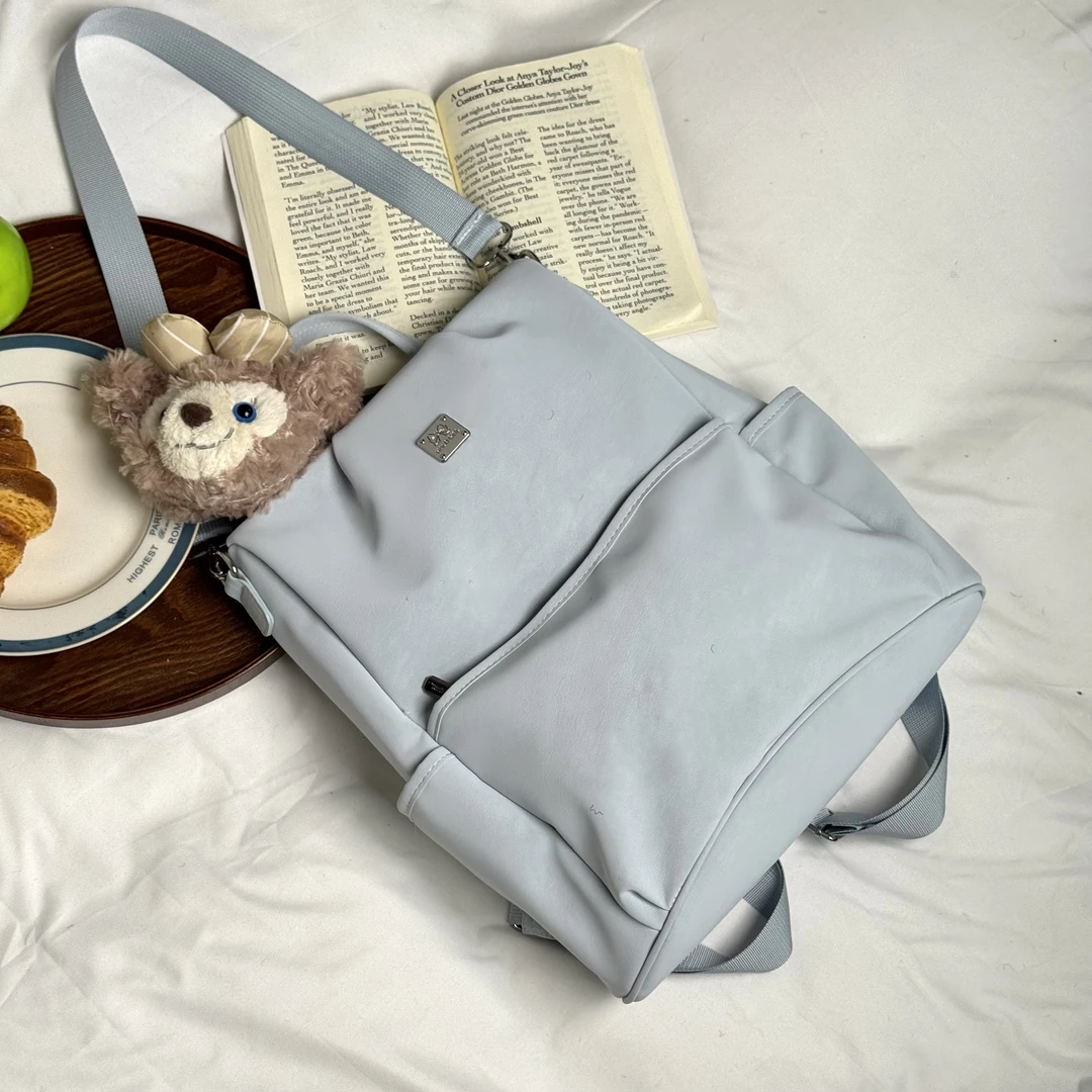 一张同学【长约32宽15高36cm】时尚一包多背C8826蓝