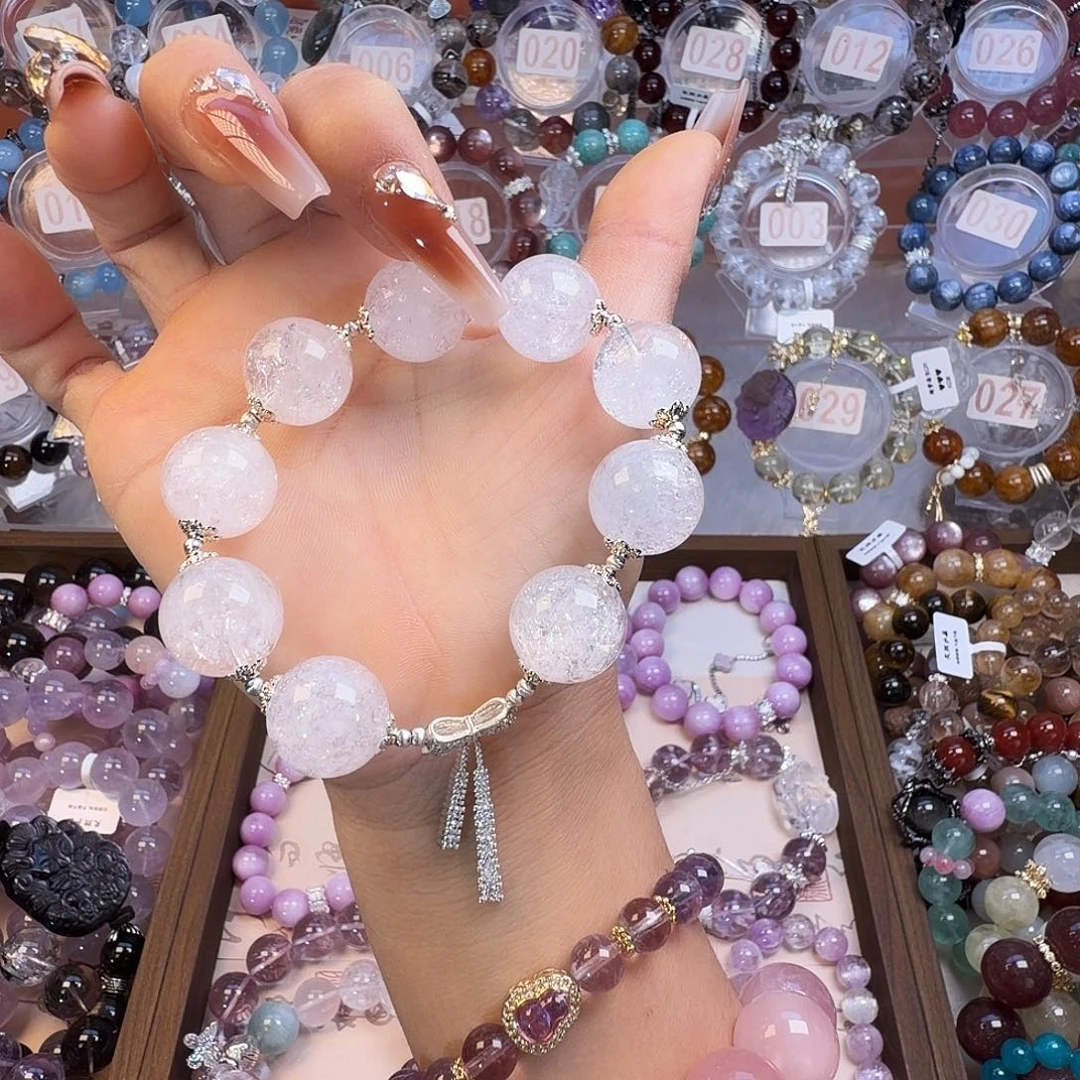 合金手链水晶白啊塞