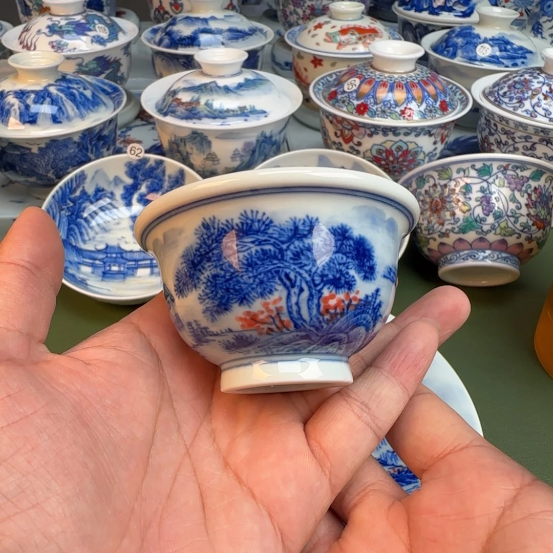 纯手工纯手绘茶具88