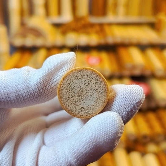 风车木（黑檀木）实心玉竹