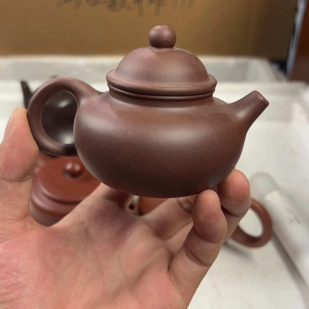 紫砂茶壶宜兴原矿紫砂壶130毫升容量