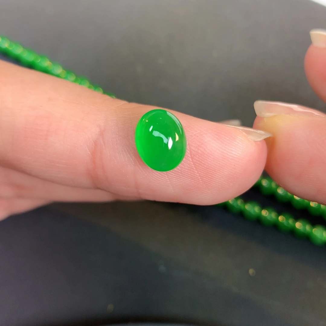 翡翠裸石8.54-6.93-